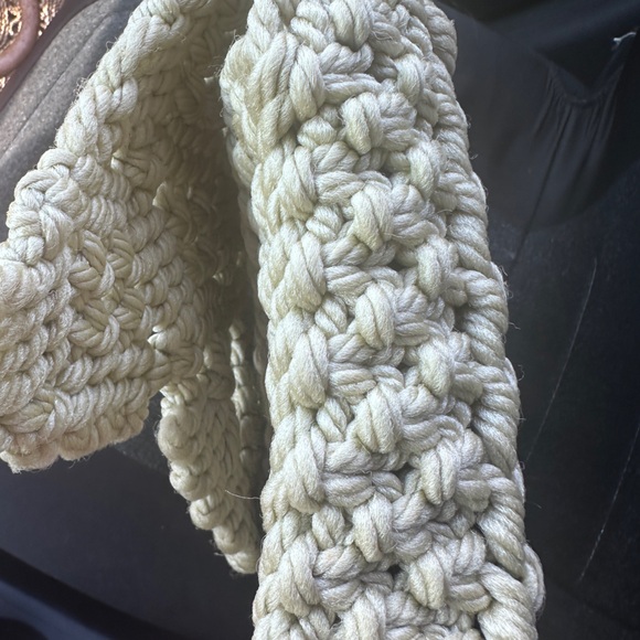 VINTAGE Macrame Shoulder Bag ,Boho, tote, - Picture 8 of 9